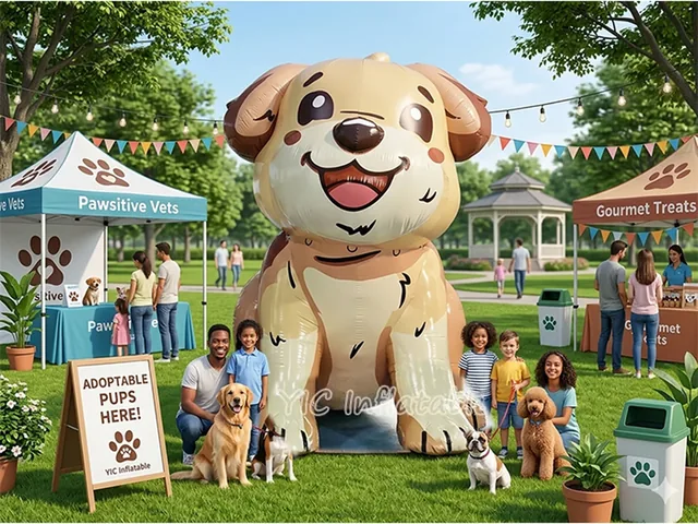 Inflatable Dog Mascot Advertising Display product image