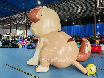 custom branded inflatable display detail view