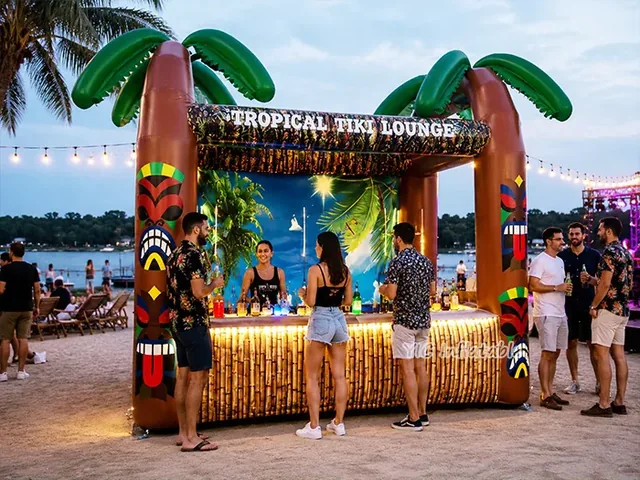 Tropical Tiki Inflatable Lounge Bar product image