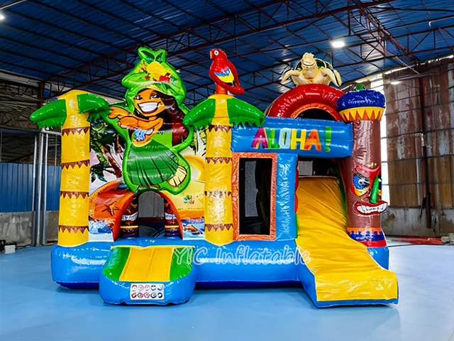 Aloha Tropical Inflatable Castle product image