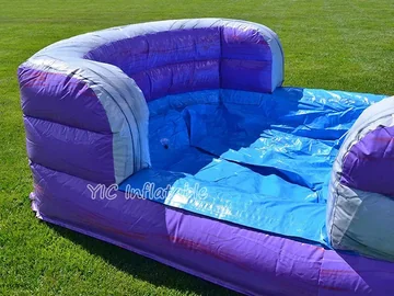 custom inflatable bounce-and-slide attraction detail view