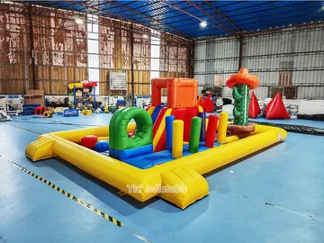 Adventure Combo Bounce House side view