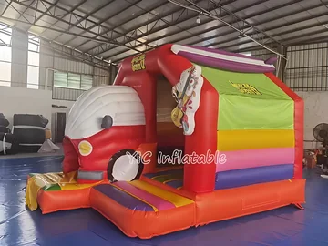 Car Themed Bounce House Rental front view