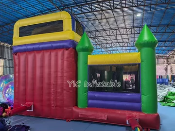 Castle Slide Combo Bounce House play layout