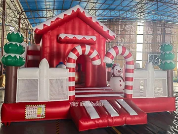 Christmas Bounce House for Sale play layout