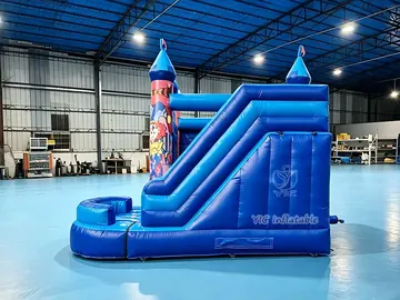 Commercial Circus Castle Bounce House Combo detail view