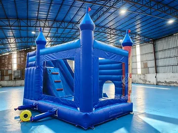 Commercial Circus Castle Bounce House Combo commercial attraction view