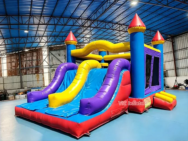 Colorful Combo Bounce House product image