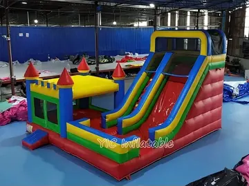 Castle Bounce Slide Combo Commercial front view