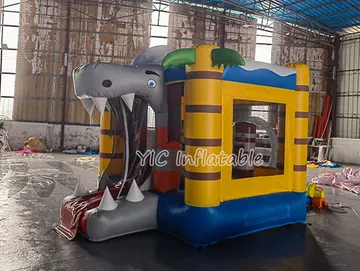 Crocodile Bounce House Combo play layout