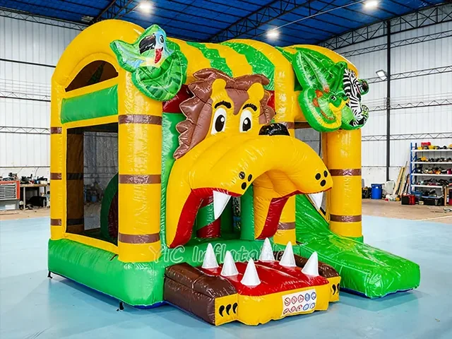 Lion King Bounce House Combo with Slide product image