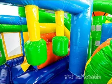 Dragon Bounce House with Slide commercial attraction view