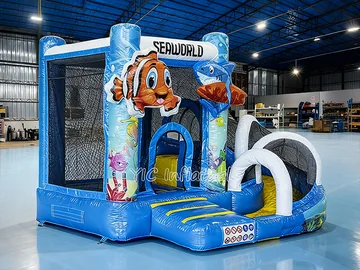 Seaworld Bounce House front view