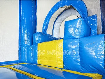 Seaworld Bounce House commercial attraction view