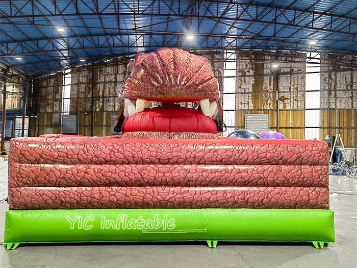 Giant Dinosaur Bounce House play layout
