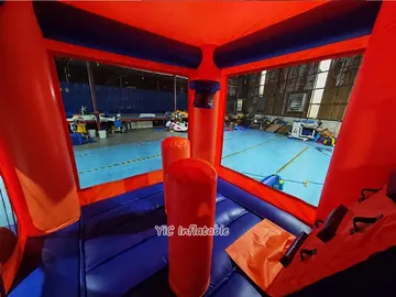 Hip Hop Bounce House with Slide commercial attraction view