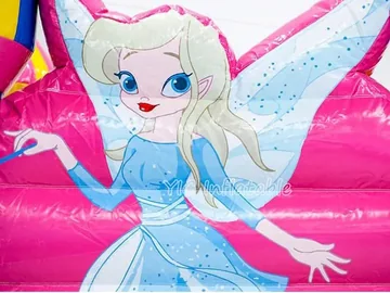 Fairy Dream Inflatable Bounce House detail view