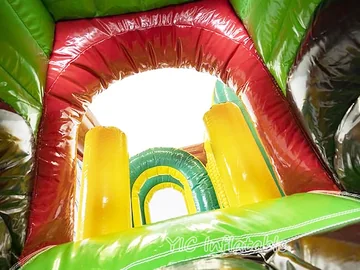 Farm Themed Inflatable Bounce House commercial attraction view
