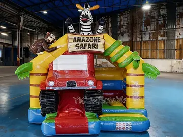 Amazon Bounce House with Slide play layout