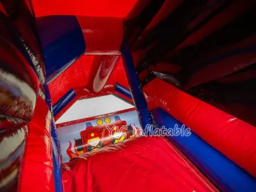 Firehouse Combo Bounce House detail view