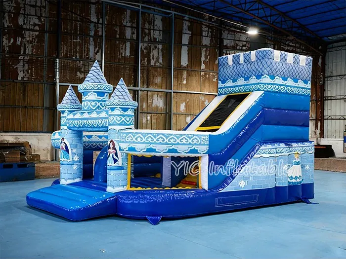 Princess castle bounce house with slide product image