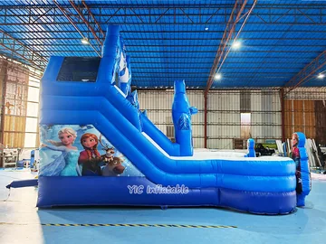 Elsa Bounce House with Slide detail view