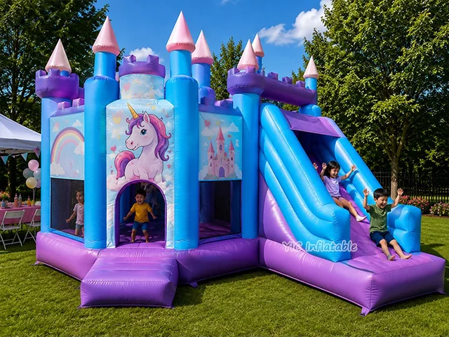 Unicorn Princess Inflatable Castle product image