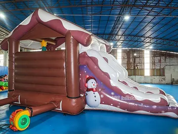 Inflatable Gingerbread Bounce House Combo product image