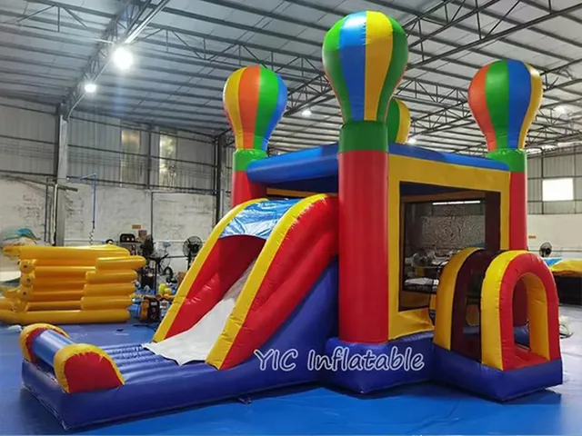 Hot Air Balloon Inflatable Slide product image