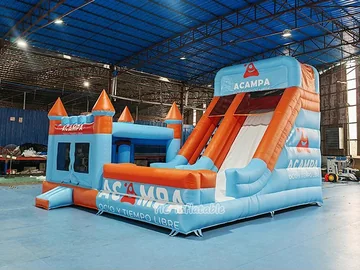 Inflatable Bouncer Slide Combo side view