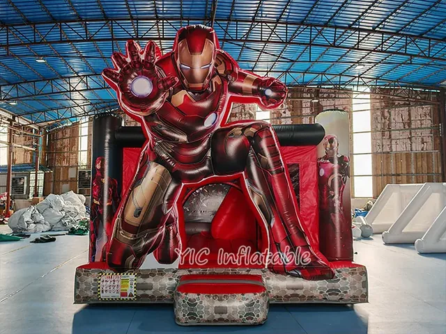 Iron Man Superhero Bouncy Castle product image
