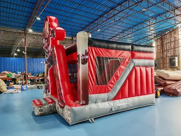 Iron Man Bounce House play layout