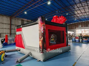 Iron Man Bounce House detail view