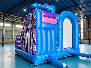 k-pop themed inflatable bounce-and-slide attraction detail view