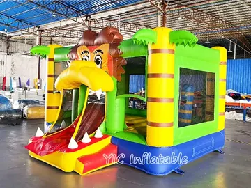 Lion King Bounce House Rental front view