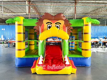 Lion King Bounce House Rental side view