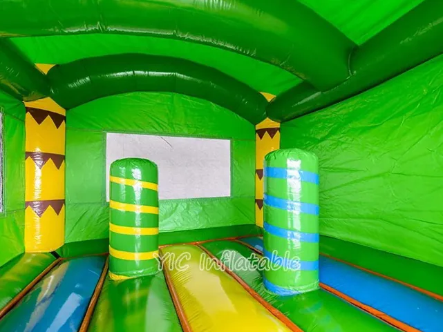 Crocodile Inflatable Bounce House commercial attraction view