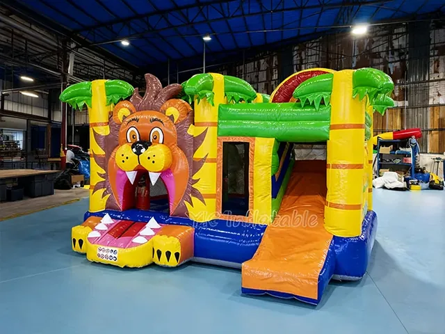 Jungle Lion Inflatable Bouncy Castle product image