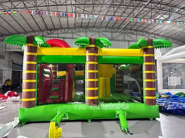 Jungle Theme Bounce House Rental detail view