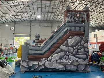 Medieval Bounce Castle Bounce House side view