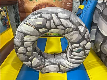 Medieval Bounce Castle Bounce House detail view
