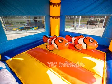 Ocean Slide Inflatable Bouncer detail view