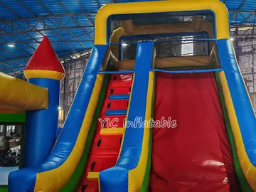 Castle Slide Combo Bounce House for Rental detail view