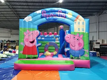 Peppa Pig the Bouncy House front view