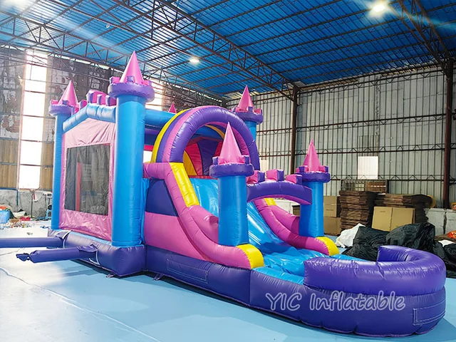 Princess Castle Inflatable Slide Combo product image