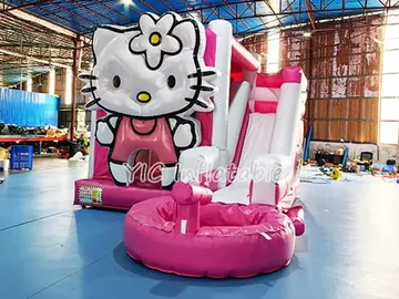 Hello Kitty Bounce House with Slide and Pool product image