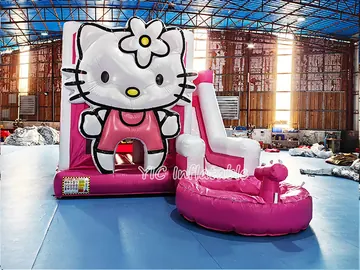 Hello Kitty Bounce House with Slide and Pool product image
