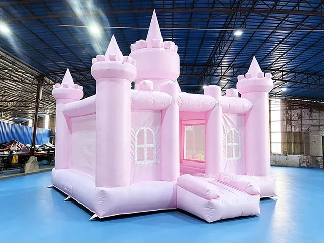 Pink Princess Castle Bouncy Castle product image
