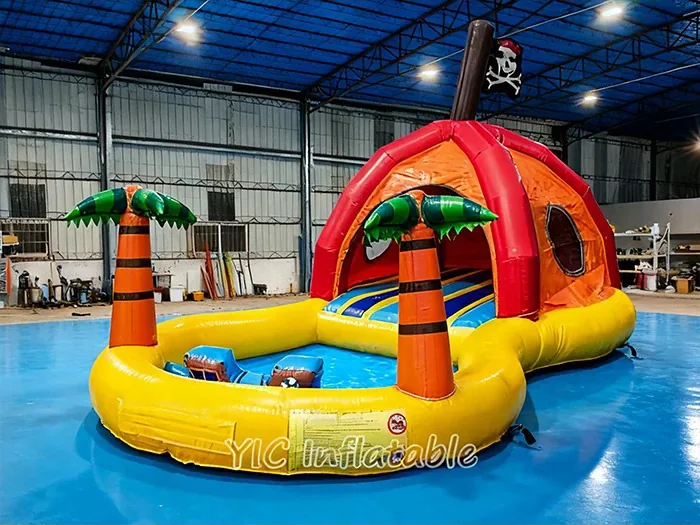 Pirate Ship Inflatable Slide Castle product image