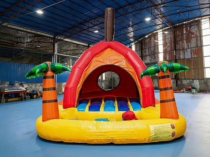 Pirate Bounce House Combo play layout